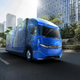 Illustration for article titled Daimler Reveals Its New 217-Mile Electric Truck In Teslas Old Time Slotem/em